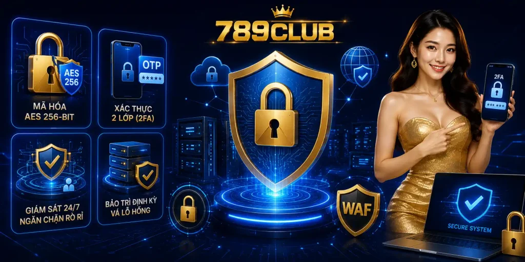 Chính Sách Bảo Mật 789CLUB - An Toàn Với Nhiều Lớp Bảo Vệ Hệ thống bảo mật đa tầng tự động tại 789CLUB