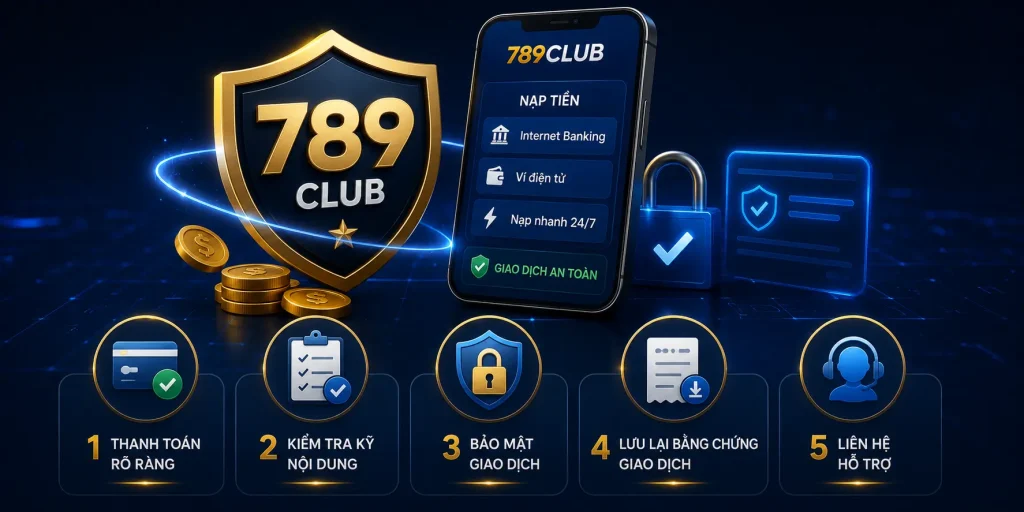 Nạp Tiền 789CLUB - Tiện Lợi, An Toàn Cho Người Mới Mẹo hay giúp nạp tiền 789CLUB mượt hơn