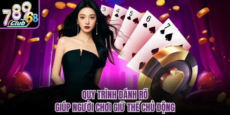 Quy trình đánh rõ giúp người chơi giữ thế chủ động